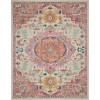 Nourison Passion - Psn25 Ivory Pink Area Rug 9 ft. X 12 ft. Rectangle