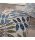 Nourison Aloha Area Rug ALH18-Grey/Blue