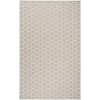 Nourison Reversible Indoor Outdoor Grey RVB01 5 ft. X 7 ft. Rect. Rug