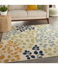 Nourison Caribbean Square Area Rug CRB01-Ivory