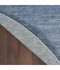 Nourison Essentials Blue/Grey Area Rug NRE01-Blue/Grey