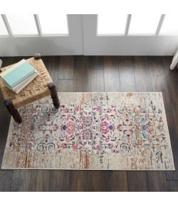 Nourison Vintage Kashan - Vka02 Ivory Area Rug 2 ft. X 4 ft. Rectangle