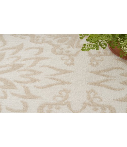 Nourison Jubilant Ivory Beige JUB06 5 ft. 3 in. X 7 ft. 3 in. Rectangle Rug