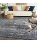 kathy ireland Home Malta Area Rug MAI01-Navy