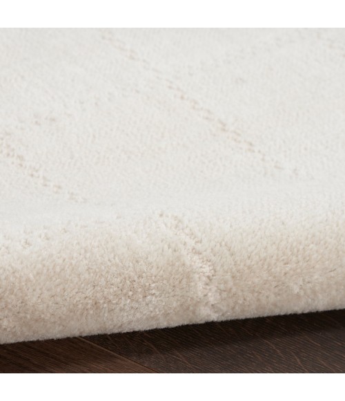 Nourison Serenity Home Ivory Cream SRH05 2 ft. 2 in. X 3 ft. 9 in. Rect. Rug