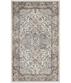 Nourison Quarry Ivory Grey QUA05 3 ft. X 5 ft. Rect. Rug