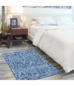 Nourison Whimsicle - Whs05 Blue Area Rug 3 ft. X 5 ft. Rectangle