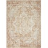 Nourison Astra Machine Washable Rust ASW12 4 ft. X 6 ft. Rect. Rug