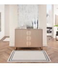 Nourison Nourison Essentials Area Rug NRE02 Ivory/Black