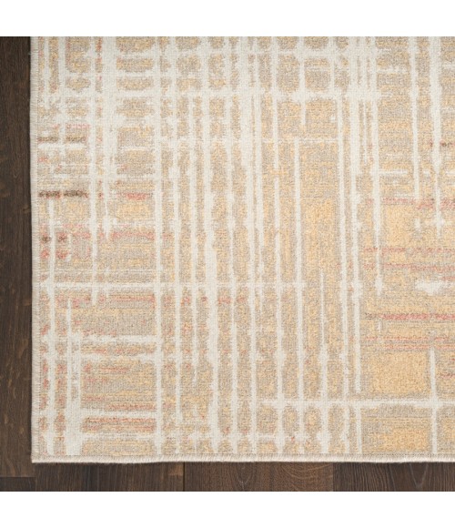 Nourison Home Washable Decor Beige Peach WSD07 7 ft. 10 in. X 10 ft. Rectangle Rug