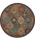 Nourison 2020 Area Rug Nourison 2020 Round Area Rug NR203-Multicolor