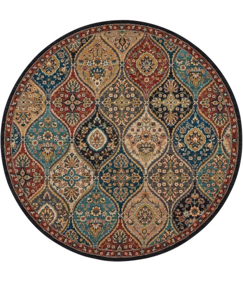 Nourison 2020 Area Rug Nourison 2020 Round Area Rug NR203-Multicolor