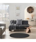 Nourison Essentials Black Area Rug NRE01-Black