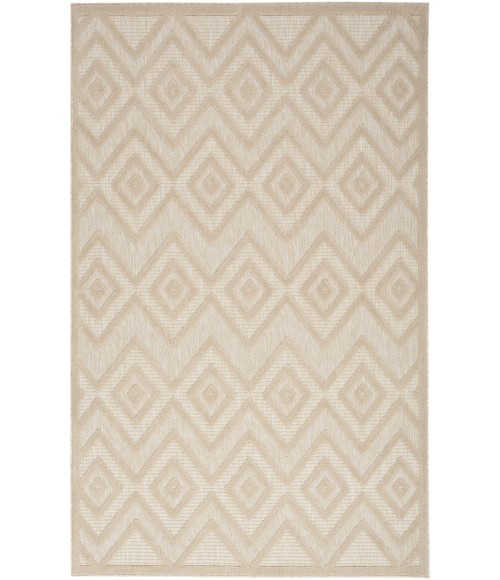 Nourison Versatile Cream NRV01 6 ft. X 9 ft. Rectangle Rug