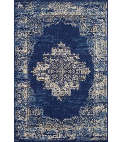 Nourison Grafix - Grf14 Navy Blue Area Rug 6 ft. X 9 ft. Rectangle