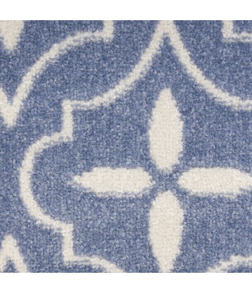 Nourison Home Nourison Essentials Blue Ivory NRE04 6 ft. X 9 ft. Rectangle Rug