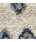 Nourison Scandinavian Shag Ivory/Blue Rug SCN03 5 ft. 3 in. X 7 ft. 9 in. Rect. - Rugs Town Nourison Scandinavian Shag Ivory/Blue SCN03 5 ft. 3 in. X 7 ft. 9 in. Rect. Rug