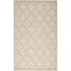 Nourison Easy Care Cream NES01 6 ft. X 9 ft. Rectangle Rug