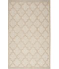 Nourison Easy Care Cream NES01 6 ft. X 9 ft. Rectangle Rug