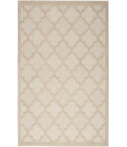 Nourison Easy Care Cream NES01 6 ft. X 9 ft. Rectangle Rug