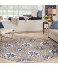 Nourison Aloha Area Rug ALH19 Grey/Blue