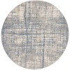 Calvin Klein Ck950 Rush - Ck950 Ivory Blue Area Rug 6 ft. X Round