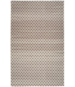 Nourison Nourison Washables Cream Black NWB12 8 ft. X 10 ft. Rectangle Rug
