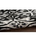 Nourison Aloha Black White ALH34 2 ft. 8 in. X 4 ft. Rectangle Rug