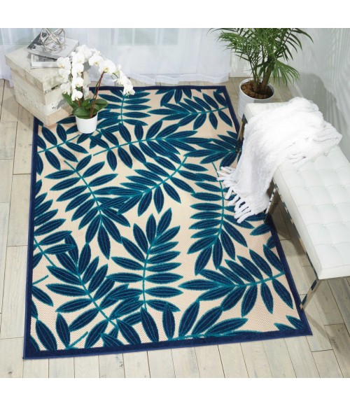 Nourison Aloha Area Rug ALH18-Navy