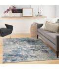Nourison Passion Area Rug PSN36 Ivory Teal