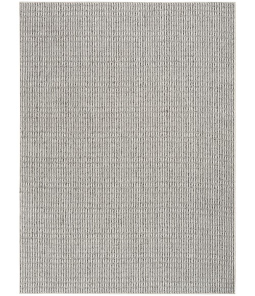 Nourison Natural Texture Ivory Grey NTX01 5 ft. X 7 ft. Rect. Rug