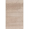 Nourison Astra Machine Washable Taupe ASW10 5 ft. 3 in. X 7 ft. Rectangle Rug