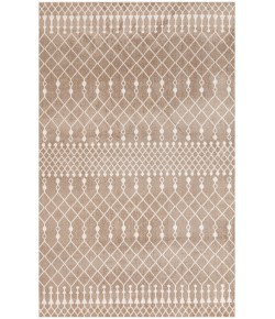 Nourison Astra Machine Washable Taupe ASW10 5 ft. 3 in. X 7 ft. Rectangle Rug