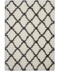 Nourison ULTRA PLUSH SHAG Area Rug Nourison Ultra Plush Shag Area Rug ULP02-Ivory/Charcoal