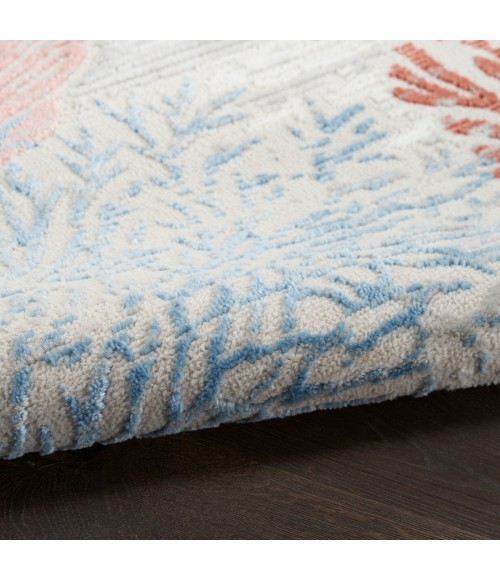 Nourison Seaside Multicolor SDS04 8 ft. X 10 ft. Rect. Rug