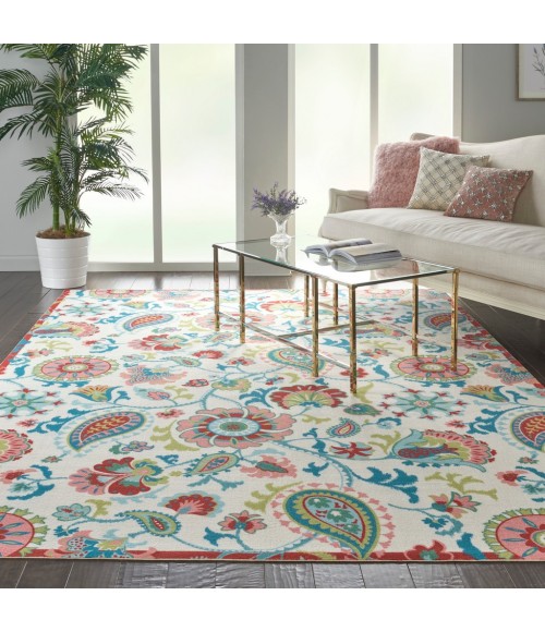 Nourison SUN N' SHADE Area Rug Waverly Sun N' Shade Area Rug SND73-Ivory