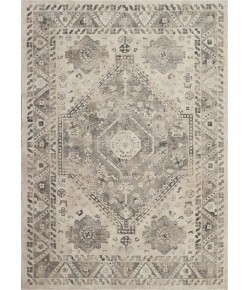 Nourison Fusion - Fss11 Cream Grey Area Rug 9 ft. 6 X 13 ft. Rectangle