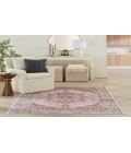 Nourison Vintage Home Ivory Red VNH01 5 ft. X 7 ft. Rectangle Rug
