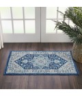 Nourison Tranquil Area Rug TRA06-Ivory/Navy