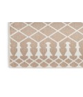 Nourison Astra Machine Washable Taupe ASW10 4 ft. X 6 ft. Rectangle Rug