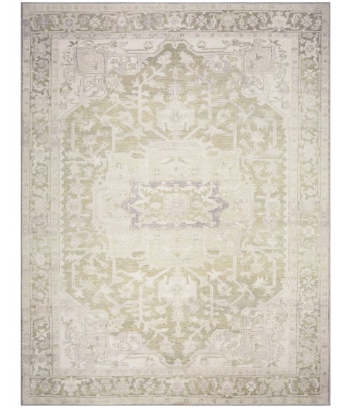 Nourison Vintage Washables Green Rug VWS08 9 ft. 10 in. X 13 ft. 2 in. Rect. - Rugs Town Nourison Vintage Washables Green VWS08 9 ft. 10 in. X 13 ft. 2 in. Rect. Rug
