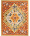 Nourison Allur Area Rug ALR04-Red Multicolor