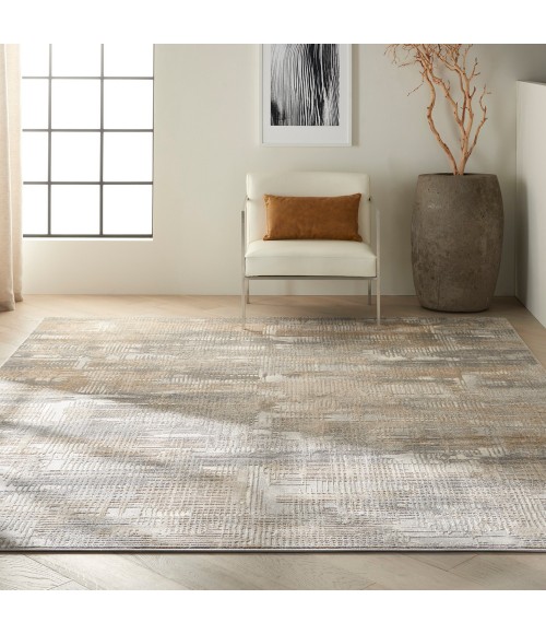 Calvin Klein Rush Area Rug CK951 Grey/Beige
