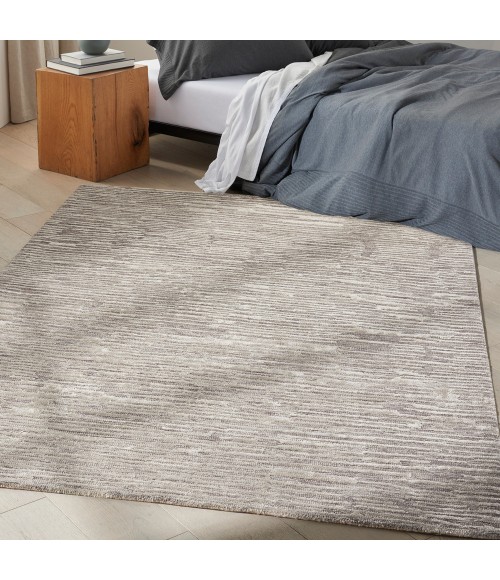 Calvin Klein Linear Area Rug LNR01 Grey