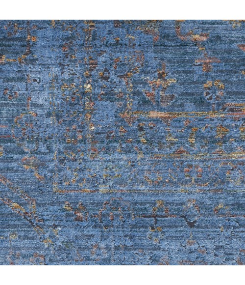Nourison Luxurious Blue LRS01 9 ft. X 12 ft. Rect. Rug