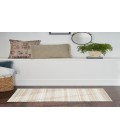 Nicole Curtis Lake Taupe Ivory WNC01 26 X 45 Rectangle Rug
