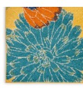 Nourison Allur Area Rug ALR06-Yellow Multicolor