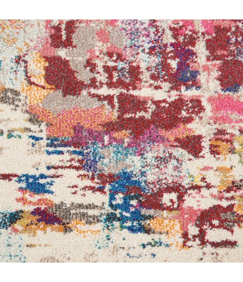 Nourison Celestial Area Rug CES13-Pink/Multicolor