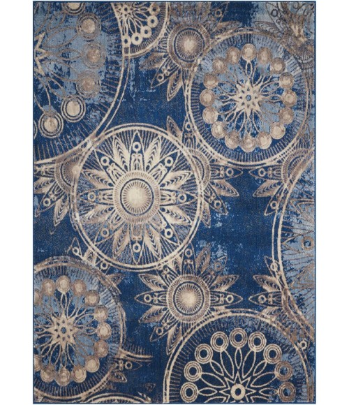 Nourison Somerset Area Rug ST764-Denim