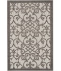 Nourison Aloha Area Rug ALH21-Grey/Charcoal